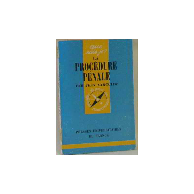 La procédure pénale