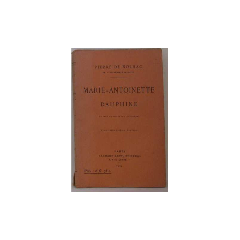 Marie-antoinette dauphine