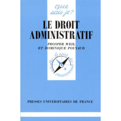 Le droit administratif 17e édition