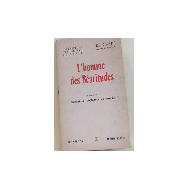 L'homme des béatitudes (tome II)