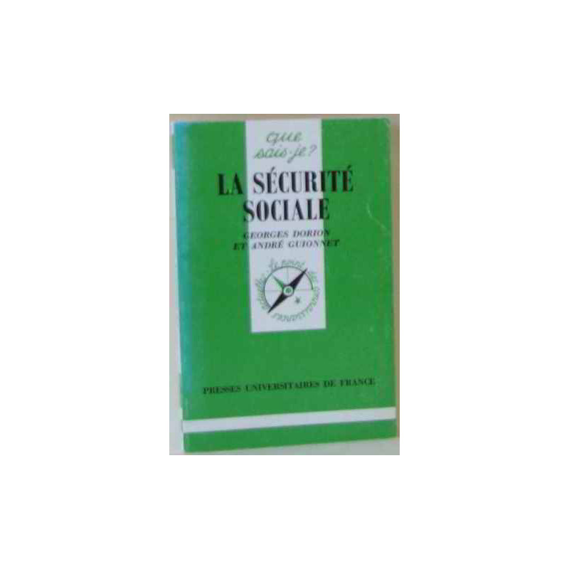La sécurité sociale