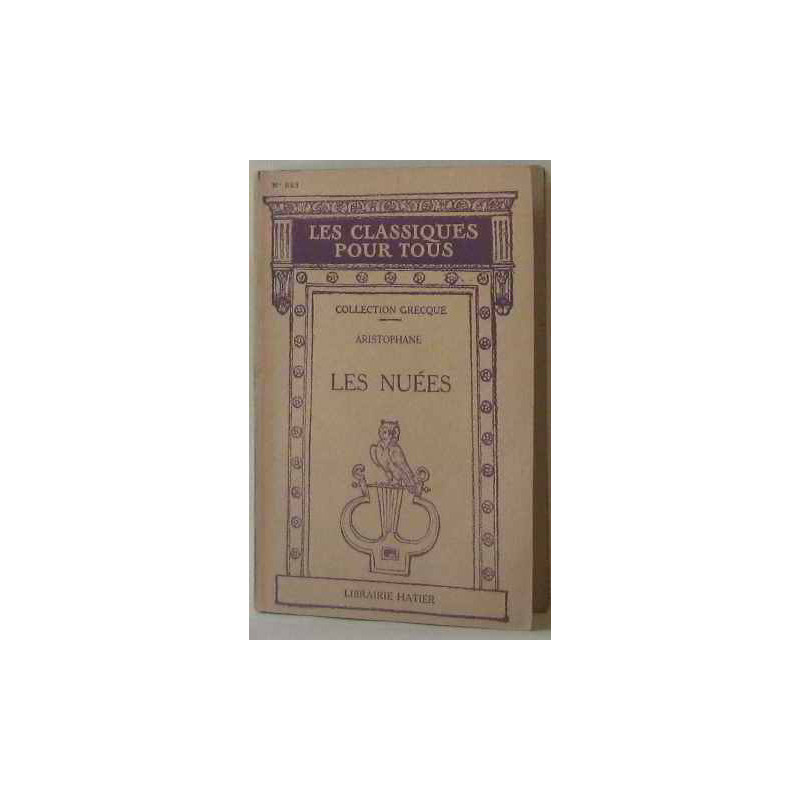 Les nuées notice et notes