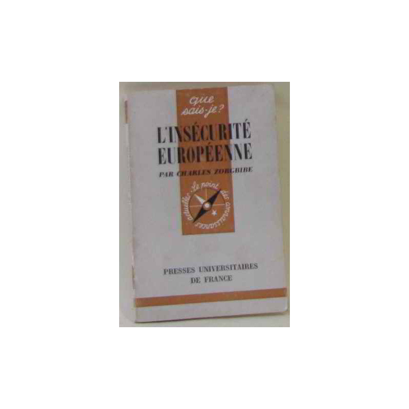 L'insécurité européenne