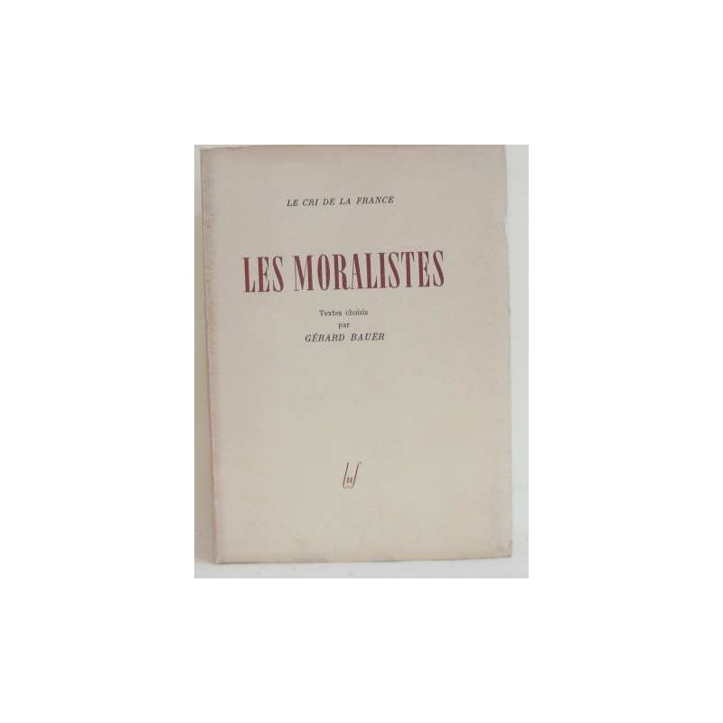 Les moralistes