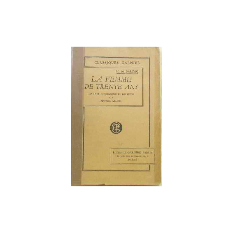 La femme de trente ans