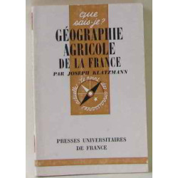 Géographie agricole de la france