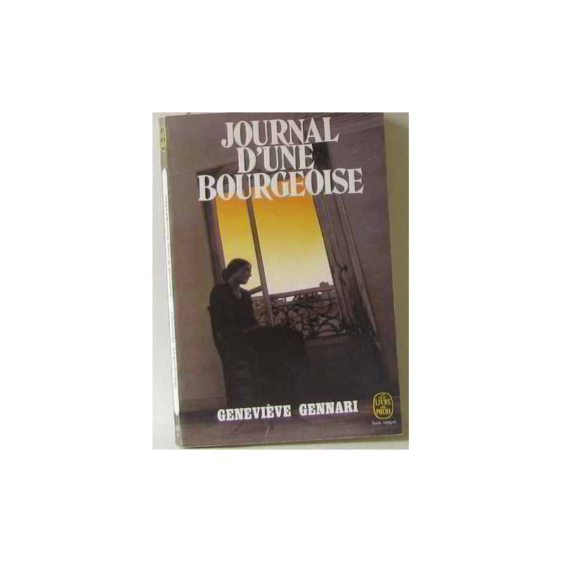 Journal d'une bourgeoise