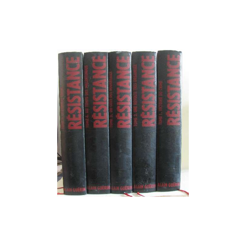 La résistance chronique illustrée 1930-1950 (5 vols)