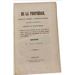 De la propiedad
