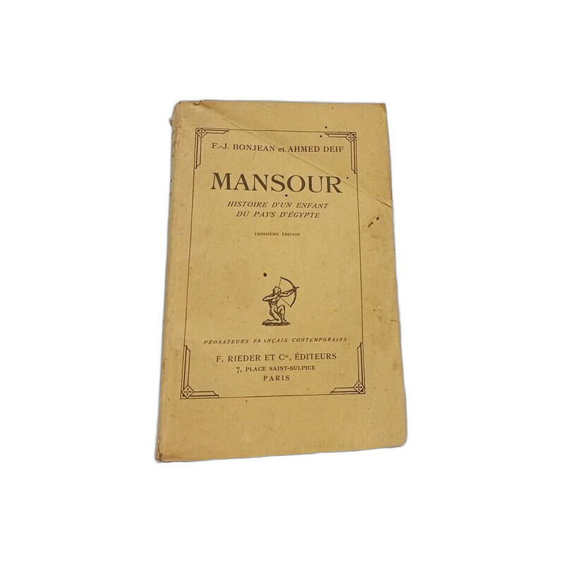 Mansour histoire d'un enfant du pays d'Égypte