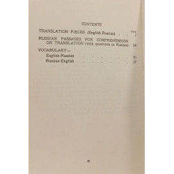 Passages for Russian Translation and Comprehension