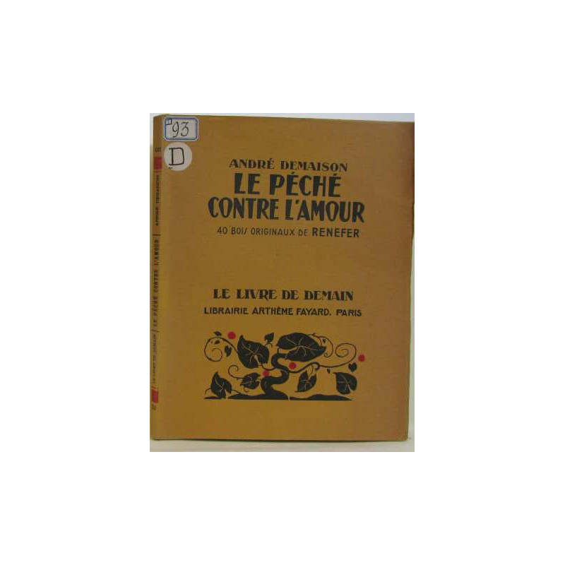 Le péché contre l'amour
