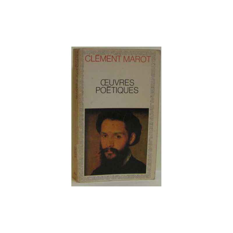 Oeuvres poétiques
