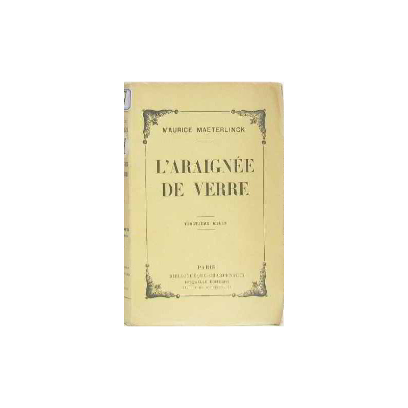 L'araignée de verre