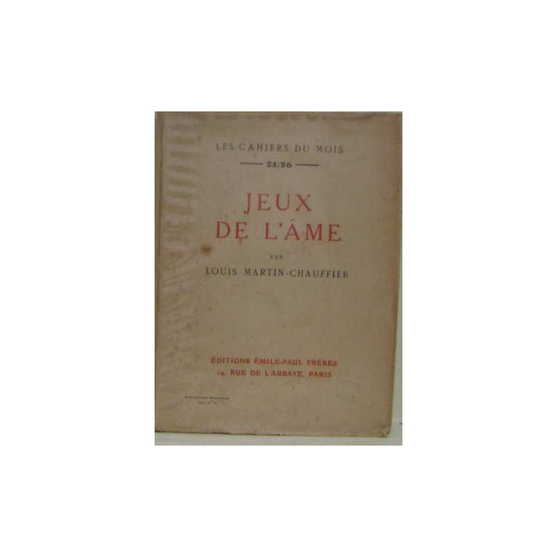 Jeux de l'âme