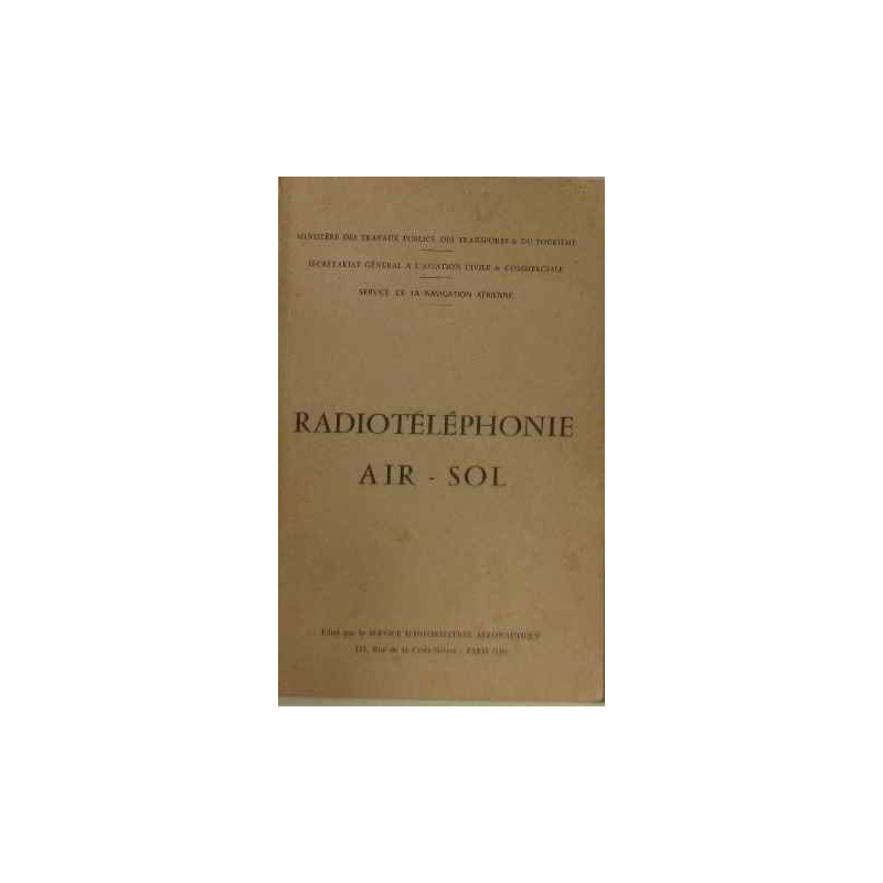 Radiotéléphonie air-sol