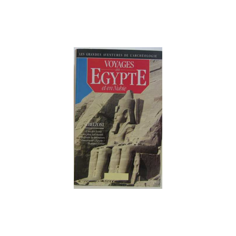 Voyages en egypte et en nubie