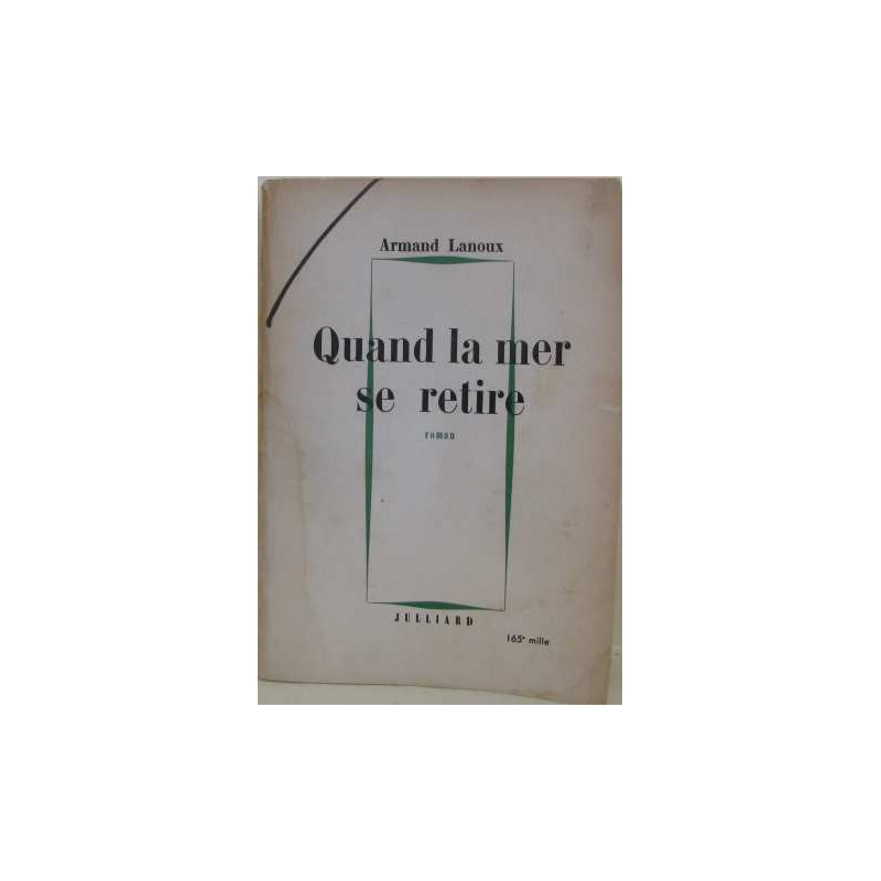 Quand la mer se retire