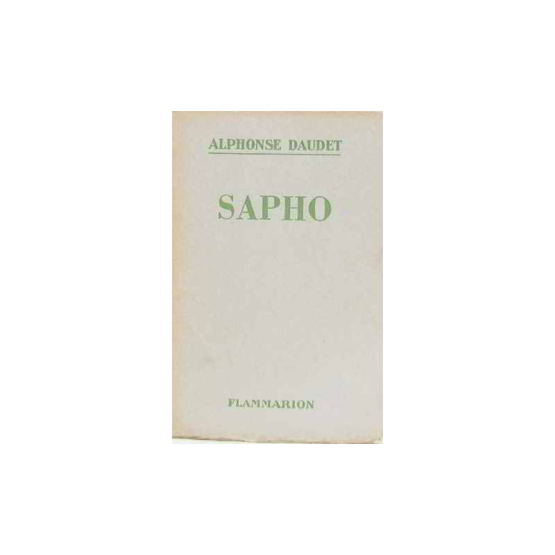 Sapho moeurs parisiennes