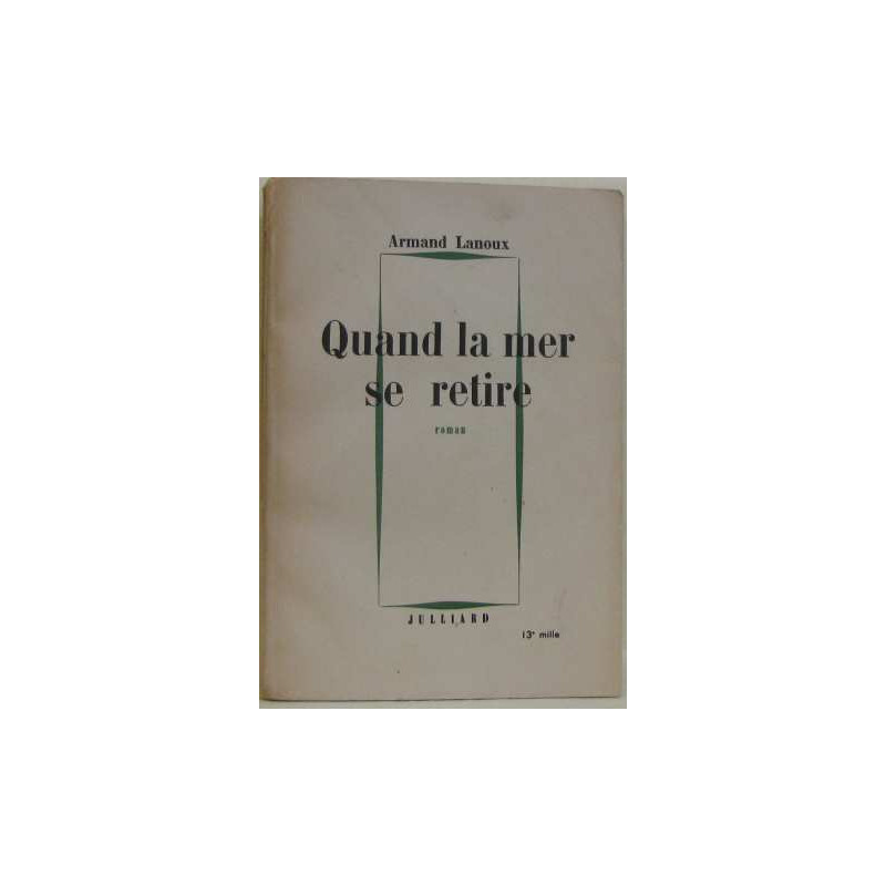 Quand la mer se retire