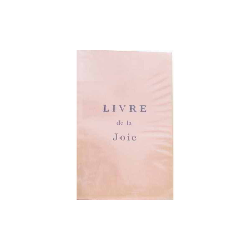 Livre de la joie