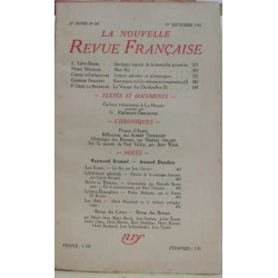 La nouvelle revue française n° 240