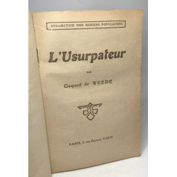 L'usurpateur - Collection: Les Romans Populaires