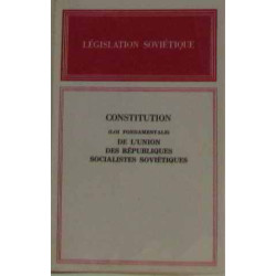 Constitution de l'union des républiques socialistes soviétiques