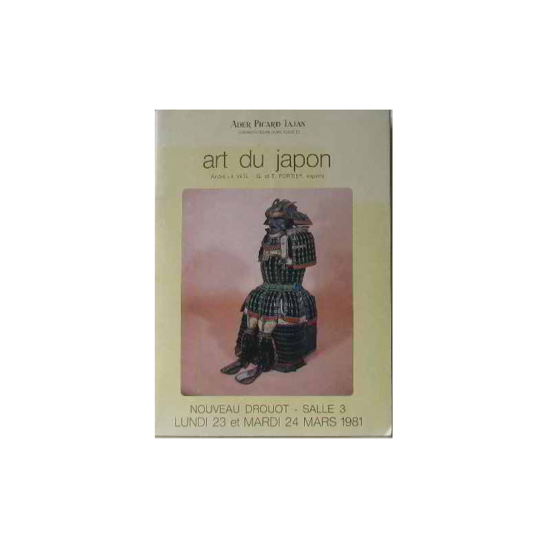 Art du japon objets d'art du japon nouveau drouot salle 3 lundi 23...