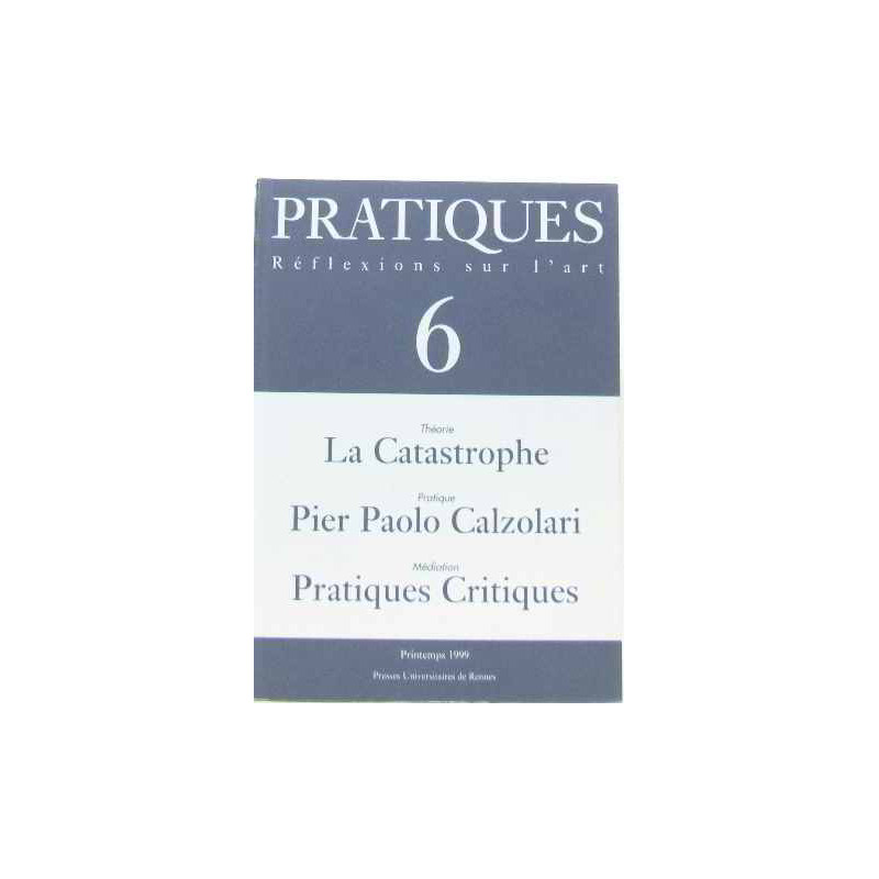 La catastrophe. Pratiques critiques