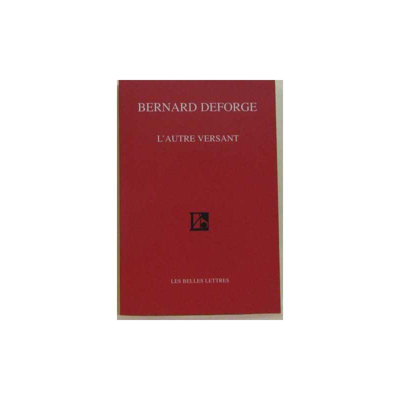 L'autre versant. Poèmes 1987-1998