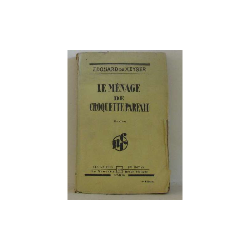 Le ménage de croquette parfait