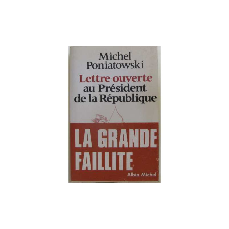 Lettre Ouverte Au President De La Republique