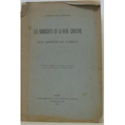 Les manuscrits de la reine christine