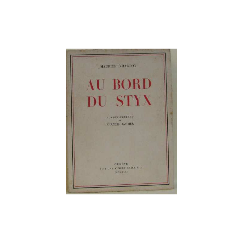 Au bord du styx