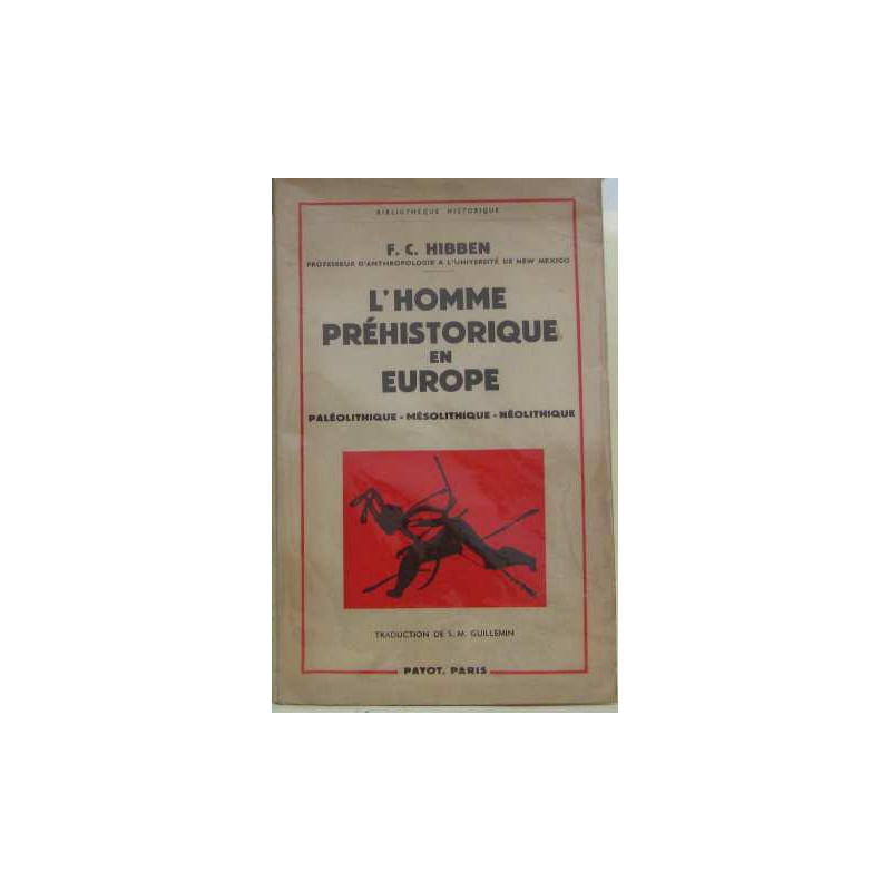 L'homme préhistorique en europe