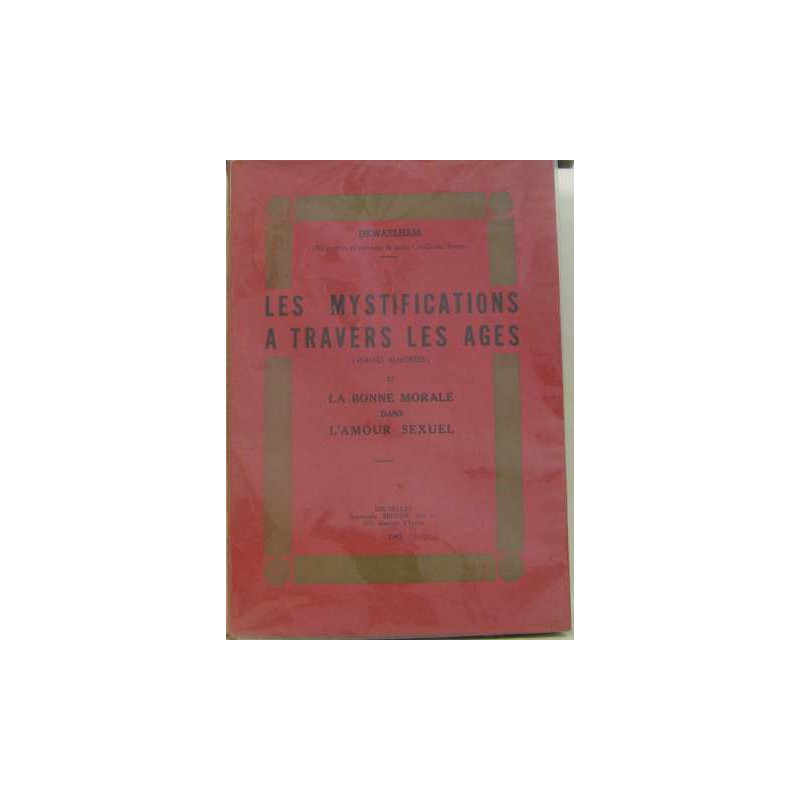 Les mystifications a travers les ages