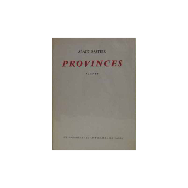 Provinces poèmes