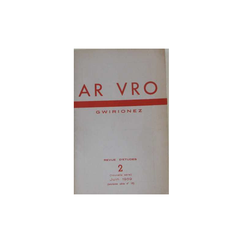 Ar vro gwirionez n°19