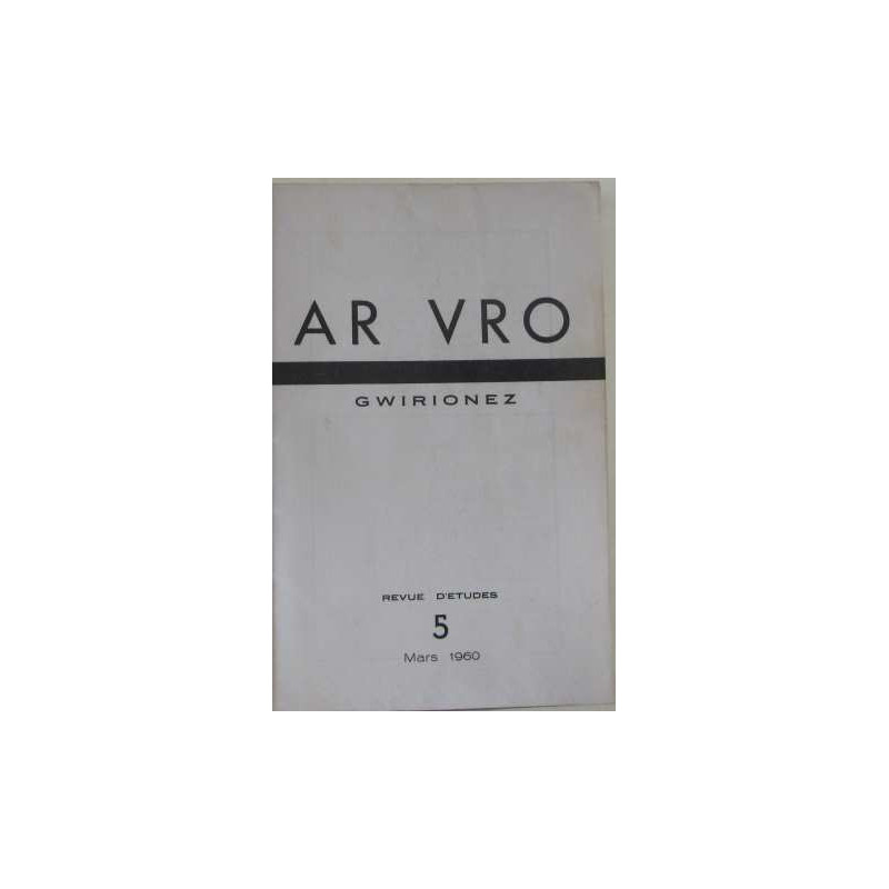 Ar vro gwirionez n°5 mars 1960