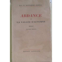Ardance ou la vallée d'automne