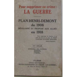 Pour supprimer ce crime : la guerre
