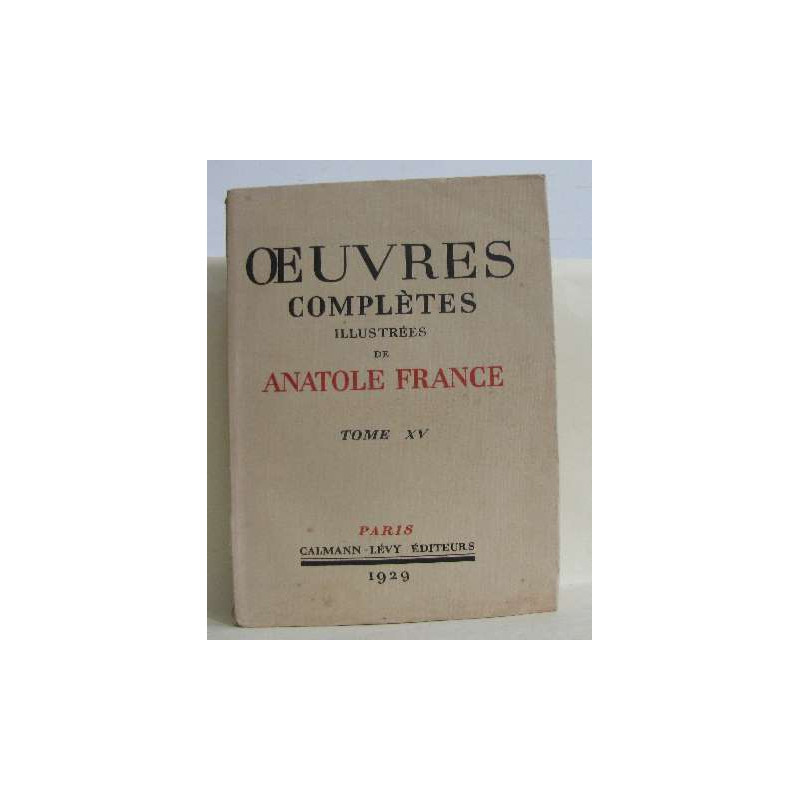 Oeuvres complètes illustrées tome XV