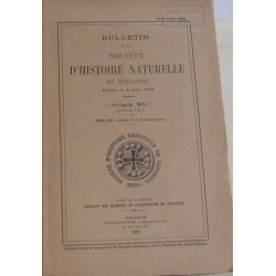 Bulletin de la société d'histoire naturelle de tououse