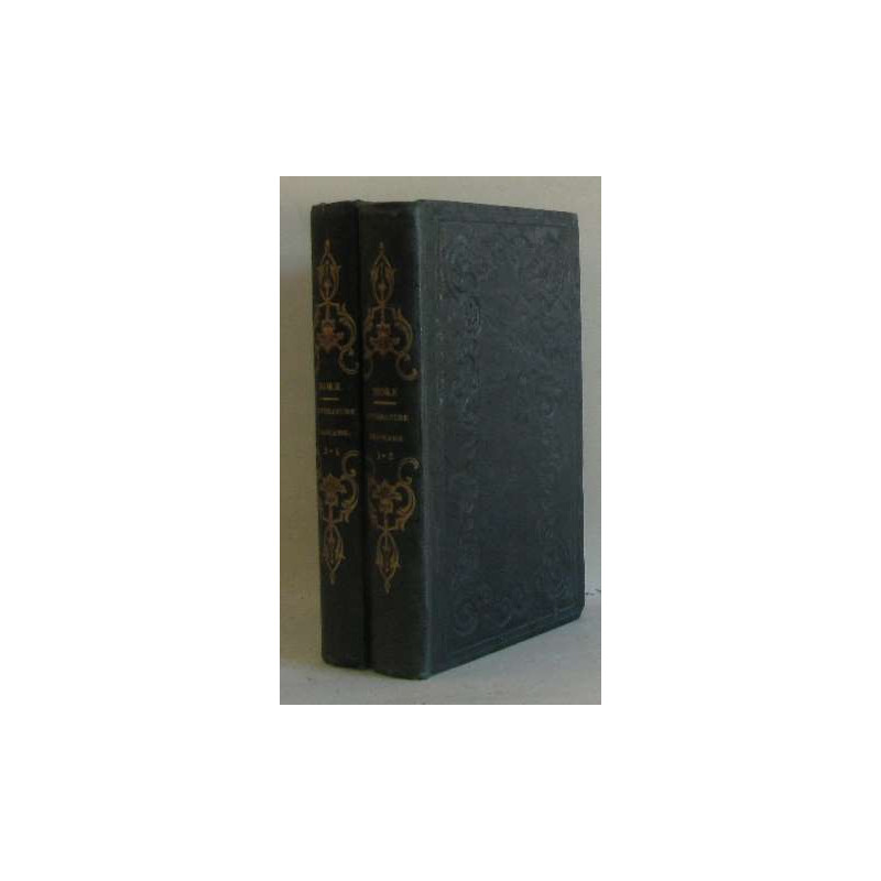 Littérature française 4 tomes en 2 vols