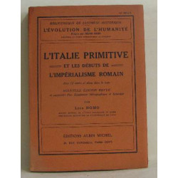 L'italie primitive et les débuts de l'impérialisme romain