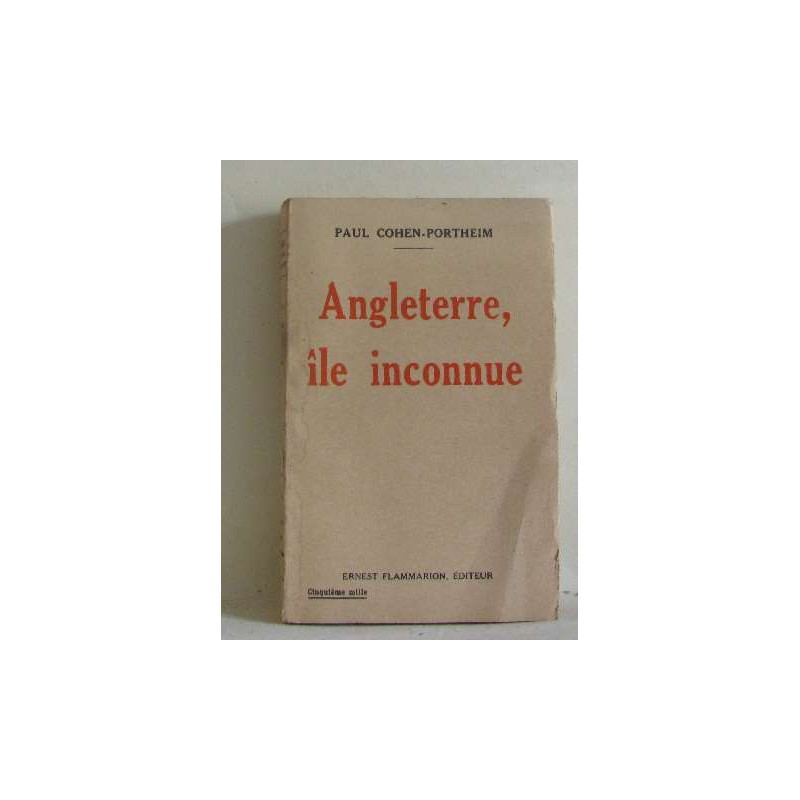 Angleterre île inconnue