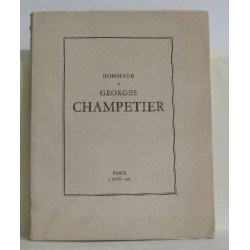 Hommage à georges champetier