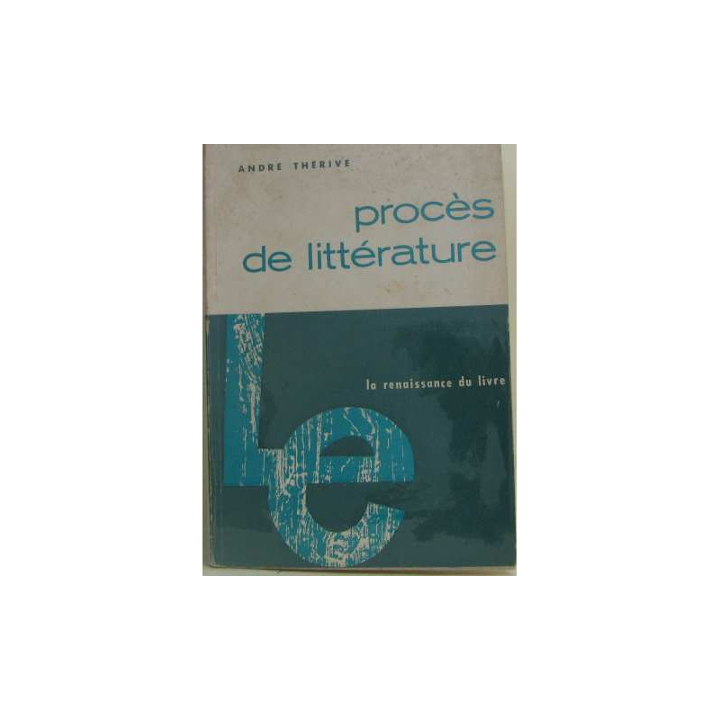 Procès de littérature