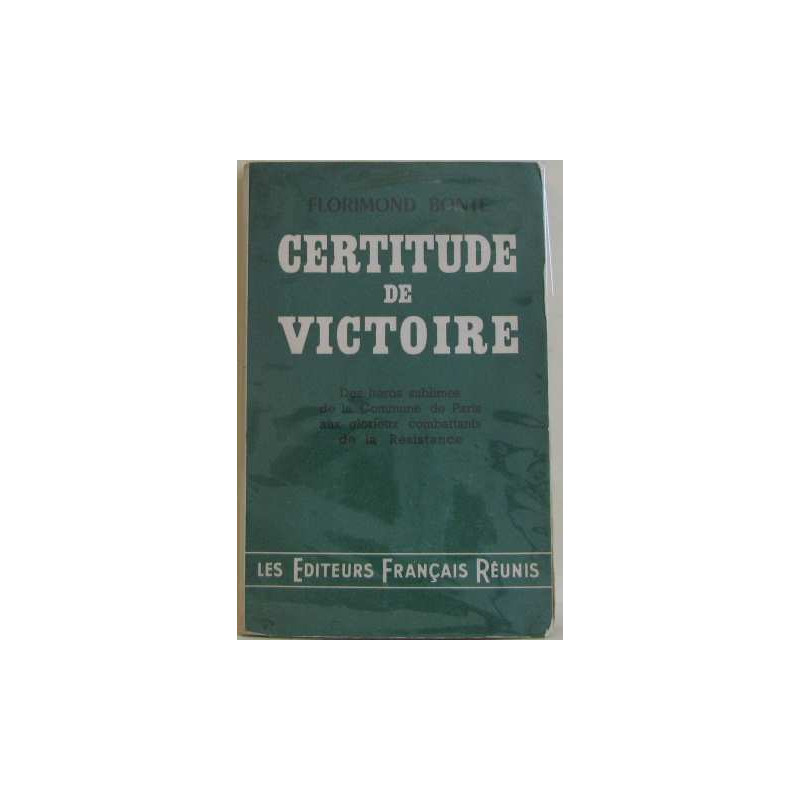 Certitude de victoire